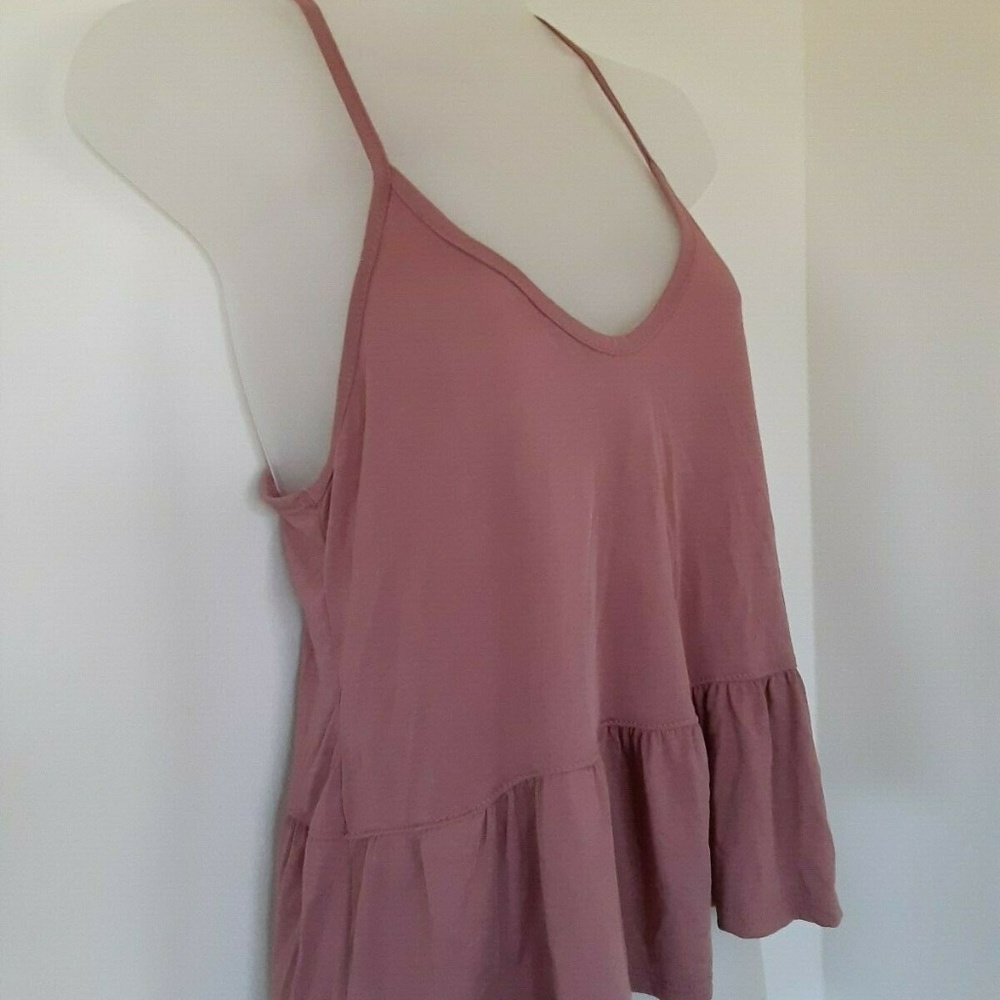 Adam Levine Womens Dusty Pink Spaghetti Strap - Picture 8 of 8
